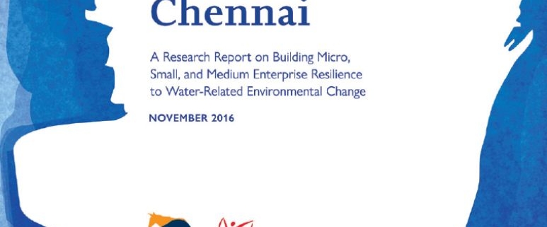 Building Urban Resilience MSME Perspectives